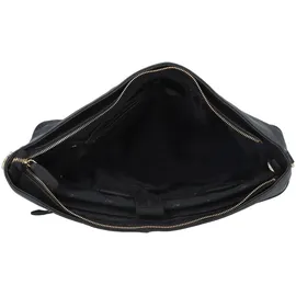 Plevier Structure Millau Schultertasche Leder Schwarz