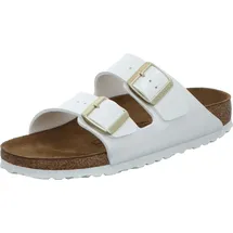 Birkenstock Arizona Birko-Flor Lack schmal patent white 41