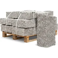 Galamio Granit Mauersteine 40-20-20 gebrochen 1000 kg grau