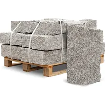 Galamio Granit Mauersteine 40-20-20 gebrochen 1000 kg grau