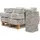Galamio Granit Mauersteine 40-20-20 gebrochen 1000 kg grau