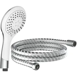 Schütte Handbrause-Set Broadway chrom-weiß