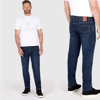 Knox Kirkstone Straight Fit Motorradjeans blau, L regular