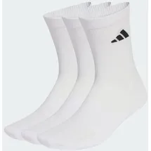 adidas Cushioned Sportswear Crew Socken 3er Pack Weiß 49-51