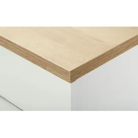 Composad Schuhkommode ¦ weiß ¦ Maße (cm): B: 82,3 H: 102 T: 35.2