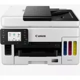 Canon MAXIFY GX6050 MegaTank Multifunktionsdrucker 3in1 (Tintenstrahl, Kopieren, Scannen, 50 Blatt ADF, A4, WLAN, LAN, 6,9 cm LCD Touch, Duplex-Druck, - Weiß