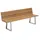 Niehoff Nova 160 x 52 x 89 cm edelstahl/teak geölt