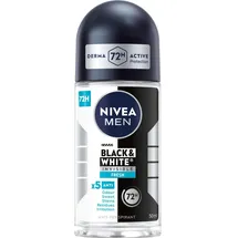 NIVEA Antitranspirant Black&White Invisible Fresh roll-on, 50ml
