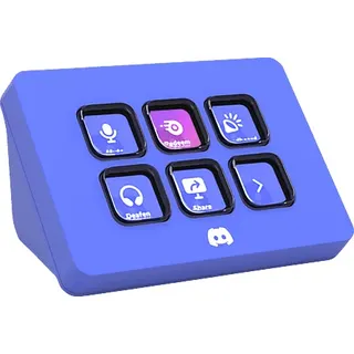 ELGATO Stream Deck Mini - Discord Edition, Deck, Lila