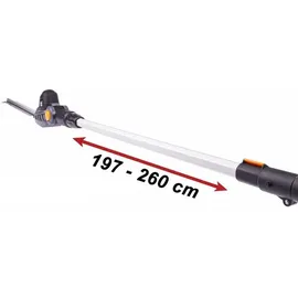 Powermat Akku Heckenschere Teleskop 260 cm ohne Akku