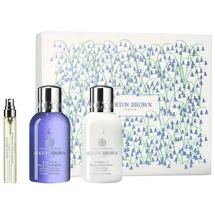 Molton Brown Bluebell & Wild Strawberry Eau de Parfum 7,5 ml + Body Lotion 100 ml + Shower Gel 100 ml Geschenkset