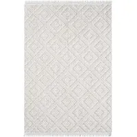 Carpet City Kurzflor Teppich Wohnzimmer Creme, - 120x170 cm