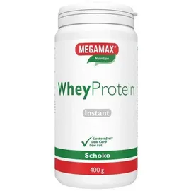 MEGAMAX Whey Protein Schoko Pulver 400 g