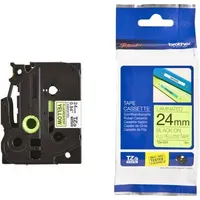 Brother TZe C51 - Fluoriszierende Bänder - Schwarz auf