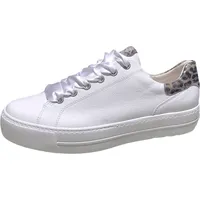 Paul Green Sneaker Low Damen Weiß/Grün 37,5