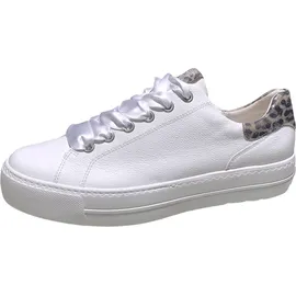 Paul Green Sneaker Low Damen Weiß/Grün 37,5