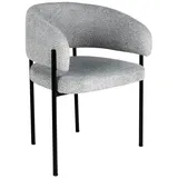 aea Esszimmerstuhl Textil grau