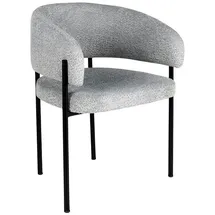 aea Esszimmerstuhl Textil grau