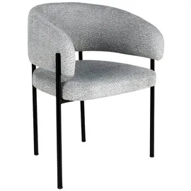 aea Esszimmerstuhl Textil grau