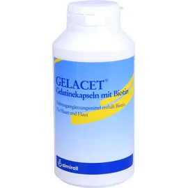 ALMIRALL HERMAL GMBH Gelacet Gelatinekapseln mit Biotin 320 St.