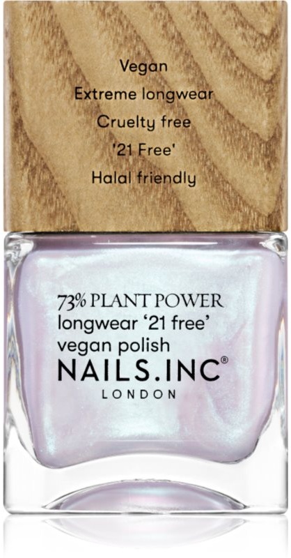 Nails Inc. Vegan Nail Polish langanhaltender Nagellack Farbton Eco Glow 14 ml