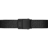 Daniel Wellington Uhrenarmband Daniel Wellington Damen-Uhrenarmbänder schwarz