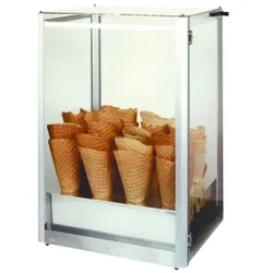Neumärker Eiswaffelhörnchen Display, Praktische Aufbewahrung und Ausstellung von Eiswaffelhörnchen, Maße: 320 x 420 x 585 mm
