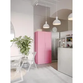 Jan Nowak Aktenschrank 90 x 40 x 185 cm Rosa