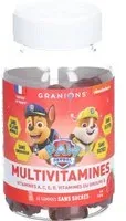 GRANIONS Pat Patrouille - Gummies Multivitamines 60 Fraise Bonbon(S) pc(s)