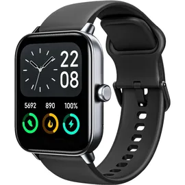 Bea-fon SmartWatch 101 BT 40 mm Kunststoffgehäuse schwarz Sportarmband schwarz M