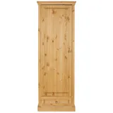 Home Affaire Garderobenschrank »Basilico«, Aus massiver Kiefer, beige