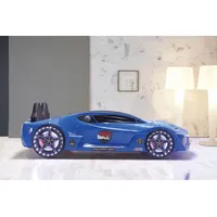 Autobett Moon Full in Blau - Blau