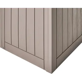 Beliani Aufbewahrungsbox RECIFE 56 x 43 cm 1-tlg. Taupe