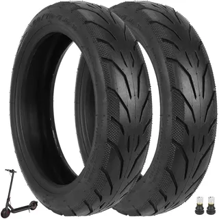 VOLOHAS 60/70-7,0 schlauchloser Reifen 10 Zoll Tubeless Reifen für Xiaomi 4Pro/Xiaomi 4 Pro Max Elektroroller Zubehör Explosionsgeschützte Verdickte Straßenreifen Ersatzräder (2 Stück)