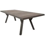 Lesli Living Castilla Pardo Exclusive Gartentisch 243 x 103 x 74 cm Beige/Grau