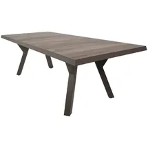 Lesli Living Castilla Pardo Exclusive Gartentisch 243 x 103 x 74 cm Beige/Grau