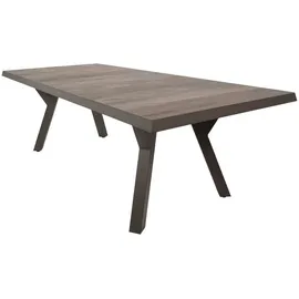 Lesli Living Castilla Pardo Exclusive Gartentisch 243 x 103 x 74 cm Beige/Grau