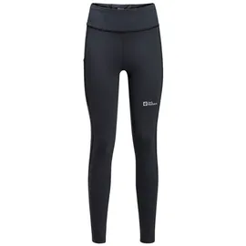 Jack Wolfskin Klintal Leggings - Black - XL