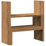 vidaXL Schreibtisch-Organizer Verstellbar Artisan-Eiche 40x17x41 cm