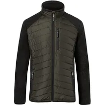 Kübler Hybridjacke oliv/dunkelgrau Form 1342 Größe S