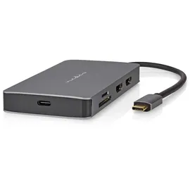 Nedis CCBW64250AT02 Station d'accueil USB 3.2 Gen 1 (3.1 Gen 1) Type-C Anthracite