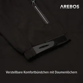Arebos Akku Winterjacke Sportjacke Outdoor Jacke beheizbar Thermojacke S