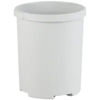 Proregal Praktischer runder Kunststoff Papierkorb | 50 Liter, HxØ