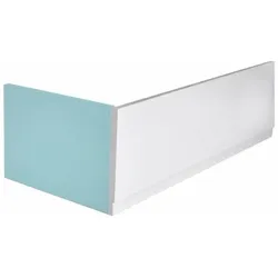 PLAIN 120 Frontschürze 120x59cm, rechts, weiss