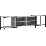 vidaXL TV-Schrank Grau Sonoma 203x37x50 cm Holzwerkstoff