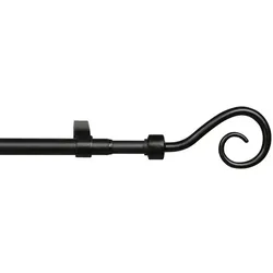 LIEDECO Stilgarnitur »Syrakus«, Länge 2400 mm, Ø 16 mm, Metall - schwarz