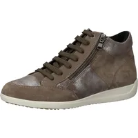 GEOX Mädchen D Myria B Sneaker, Dk Taupe, 36