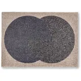 Schöner Wohnen SCHÖNER WOHNEN-Kollektion Fußmatte Manhattan 50 x 70 cm Polyamid Grau Anthrazit