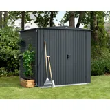 EcoStar Gerätehaus Trend-S Typ 2 258,8 x 247,7 x 216 cm anthrazitgrau