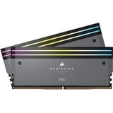 Corsair Dominator Titanium RGB grau DIMM Kit 32GB, DDR5-6000, CL30-36-36-76, on-die ECC (CMP32GX5M2B6000Z30)